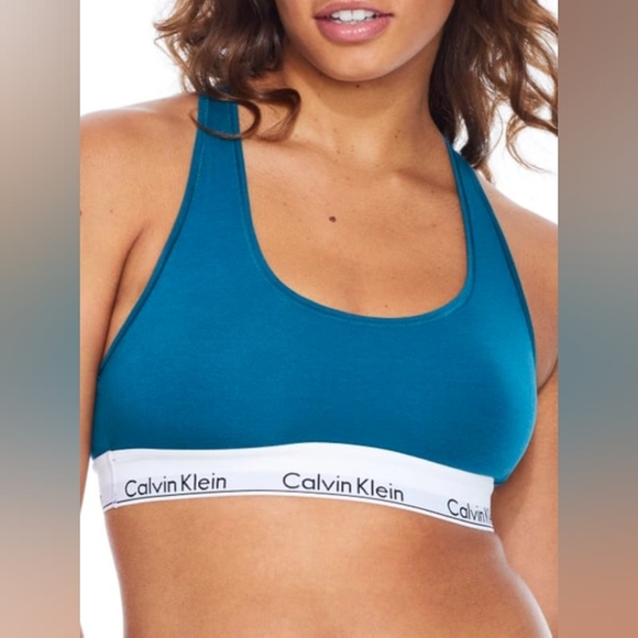 Calvin Klein Modern Cotton Bralette & Bikini Set, S - Picture 3 of 7